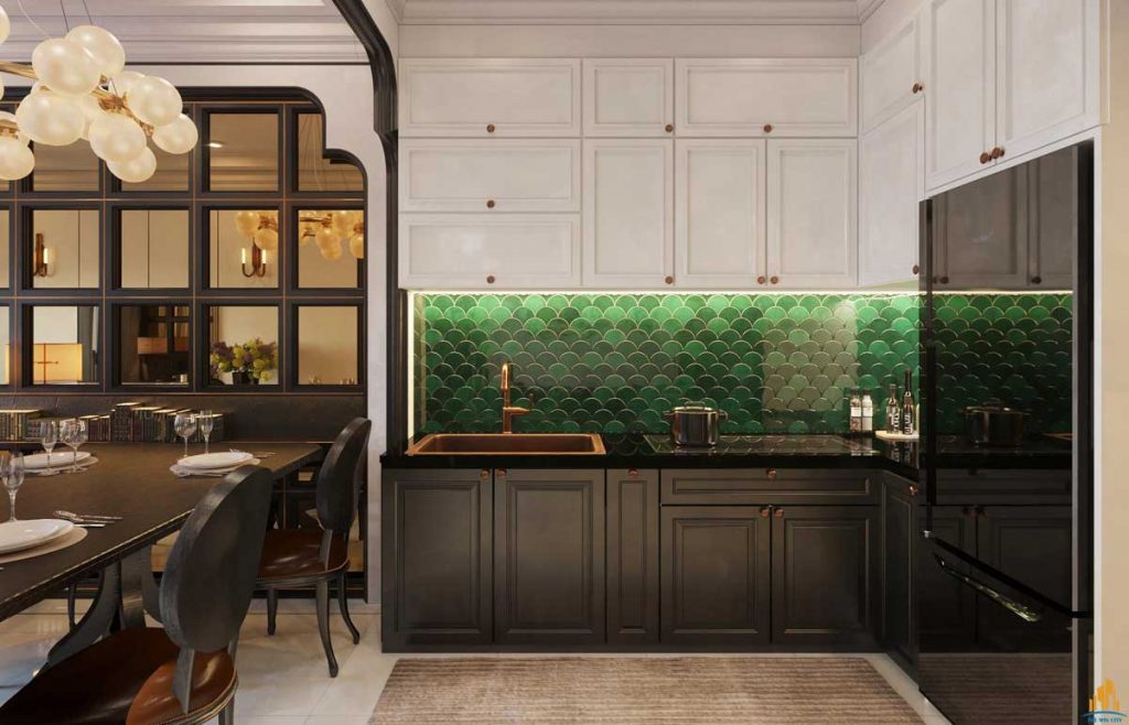 Bếp căn hộ The Win City