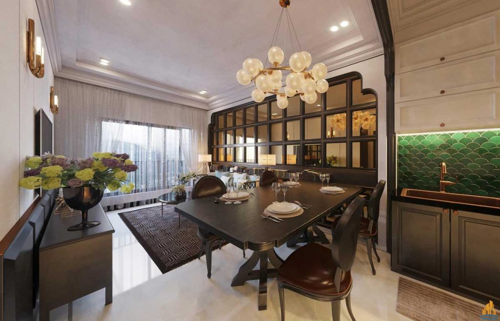 Phòng ăn căn hộ The Win City
